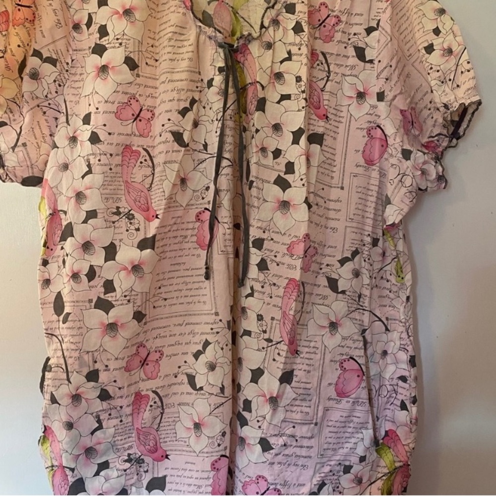 Koi scrub top